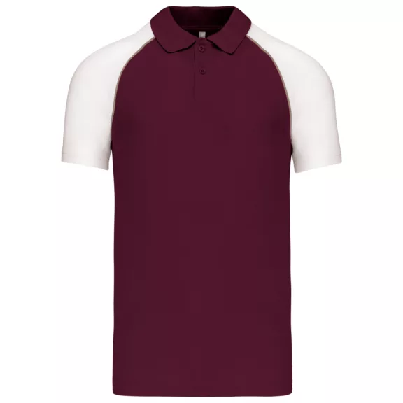 Kariban KA226 BASEBALL KONTRASZTOS PÓLÓING XL Kariban KA226 BASEBALL KONTRASZTOS PÓLÓING XL