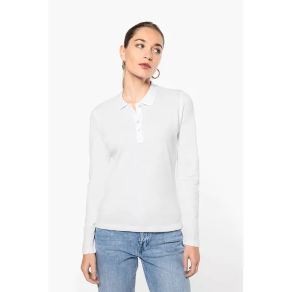 Kariban KA257 NŐI PIQUÉ HOSSZÚ UJJÚ PÓLÓING 2XL Kariban KA257 NŐI PIQUÉ HOSSZÚ UJJÚ PÓLÓING 2XL