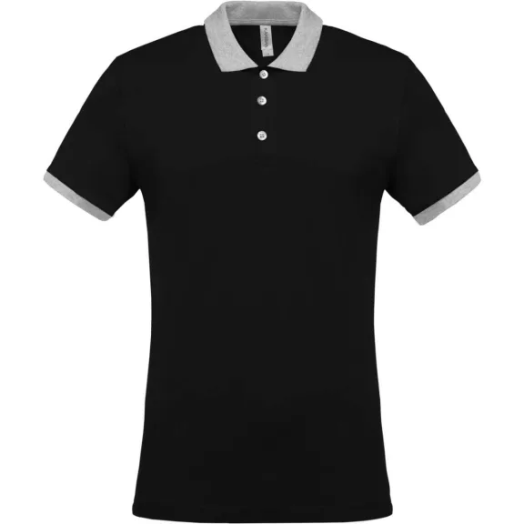 Kariban KA258 FÉRFI KÉTTÓNUSÚ PIQUÉ PÓLÓING 4XL Kariban KA258 FÉRFI KÉTTÓNUSÚ PIQUÉ PÓLÓING 4XL