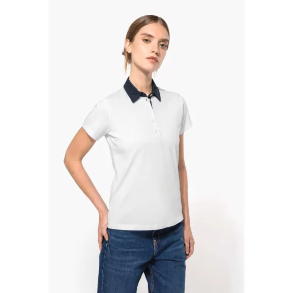 Kariban KA261 NŐI KÉTTÓNUSÚ JERSEY PÓLÓING 2XL