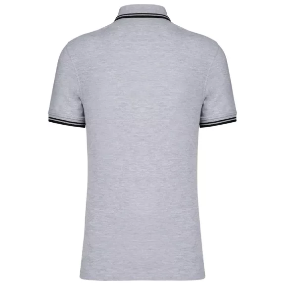 Kariban KA272 FÉRFI 2 CSÍKOS RÖVID UJJÚ PÓLÓING 3XL