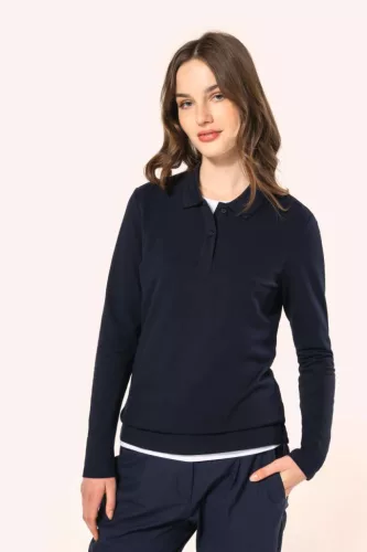 Kariban Premium PK203 NŐI HOSSZÚ UJJÚ SUPIMA® PÓLÓING L